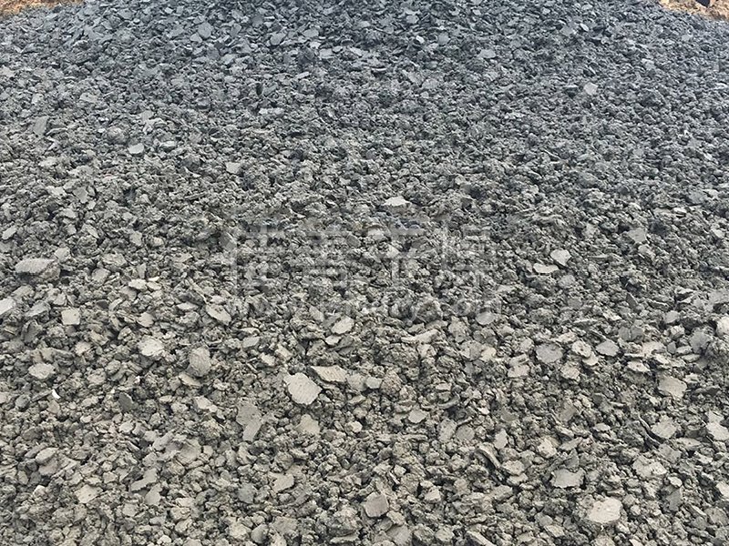 Dried sludge